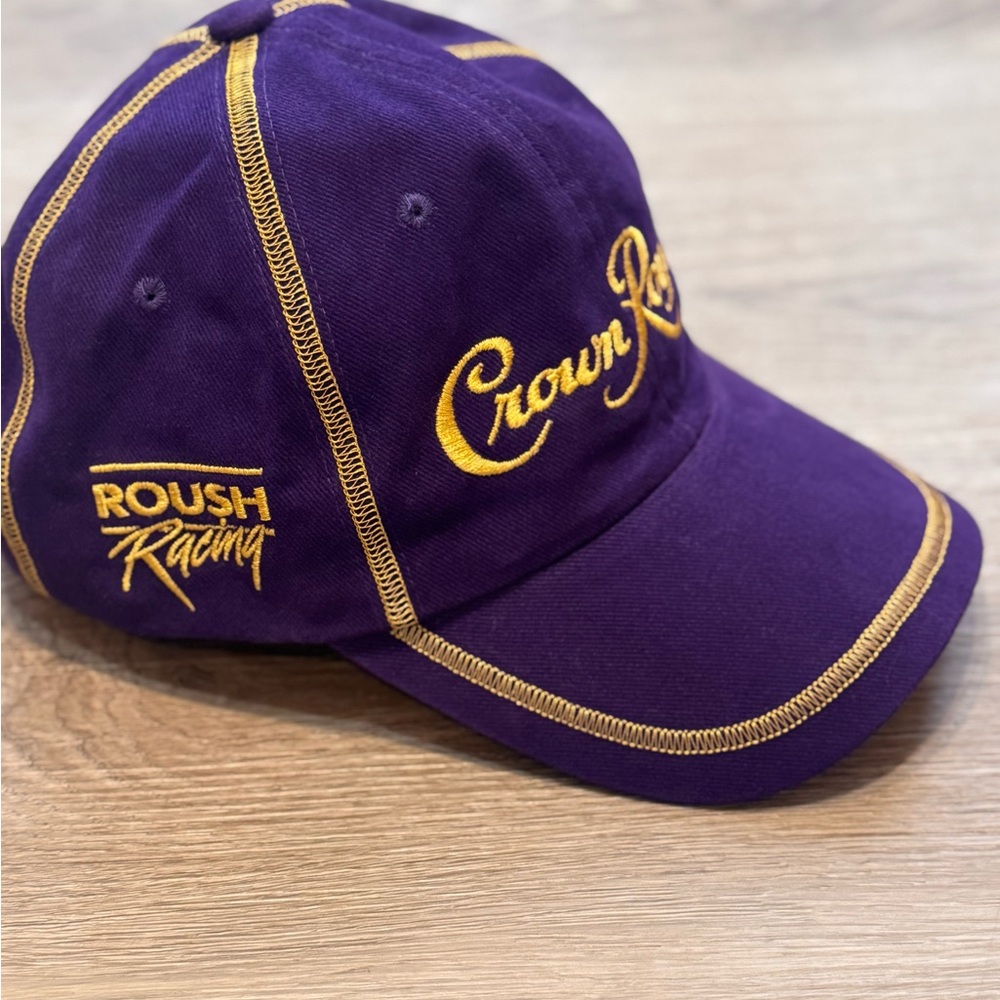 Roush Racing NASCAR Crown Royal Jamie McMurray Purple Team Caliber Strapback Hat